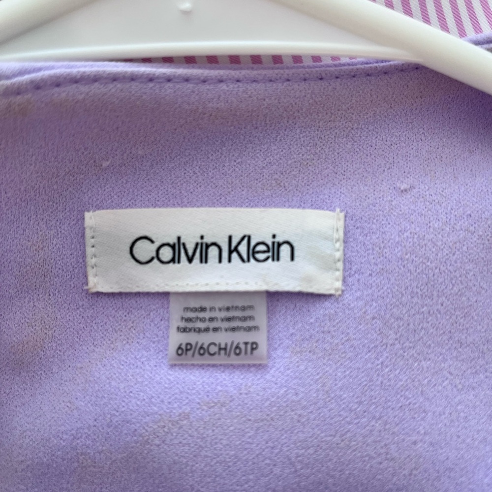 Calvin Klein cinched sheath dress